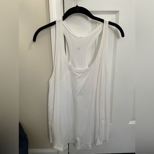 Lululemon white tank